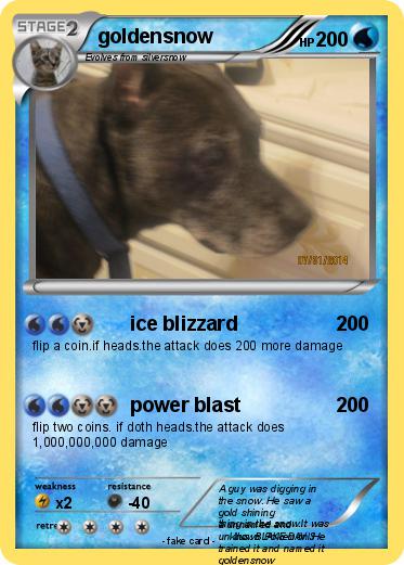 Pokemon goldensnow
