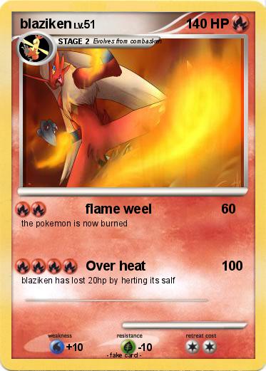 Pokemon blaziken