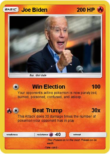 Pokemon Joe Biden