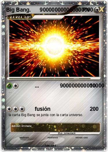 Pokemon Big Bang.      900000000000000000