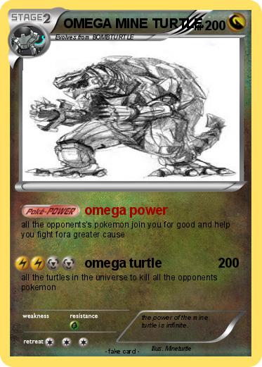 Pokemon OMEGA MINE TURTLE