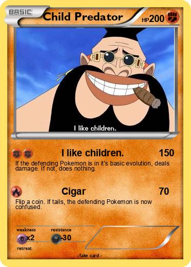 Pokemon Child Predator