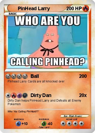 Pokemon PinHead Larry