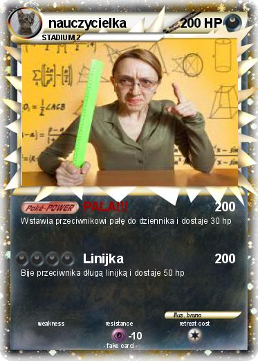 Pokemon nauczycielka