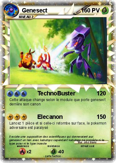 Pokemon Genesect