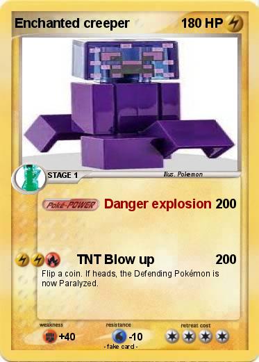 Pokemon Enchanted creeper