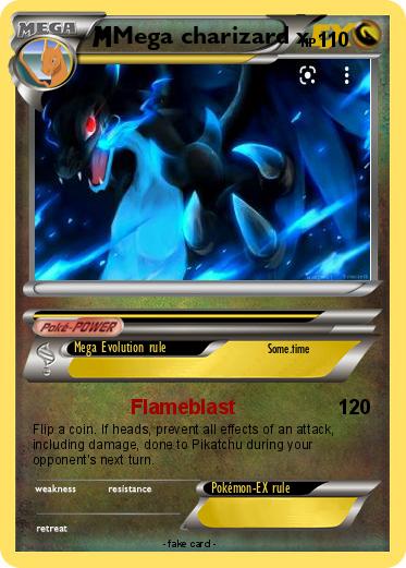 Pokemon Mega charizard x
