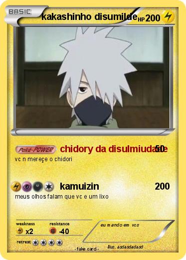 Pokemon kakashinho disumilde