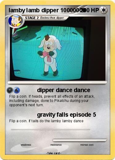 Pokemon lamby lamb dipper 10000000