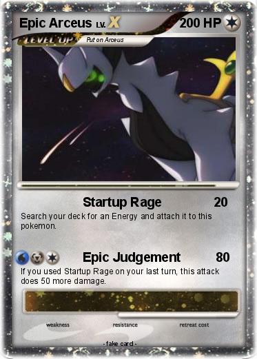 Pokemon Epic Arceus