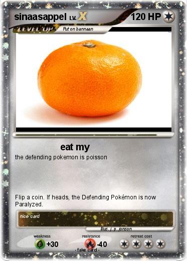 Pokemon sinaasappel