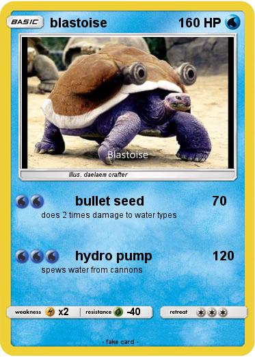 Pokemon blastoise