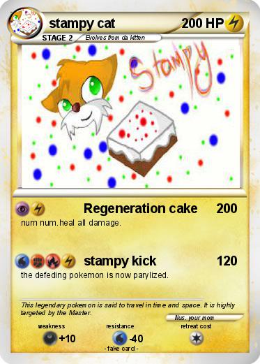 Pokemon stampy cat