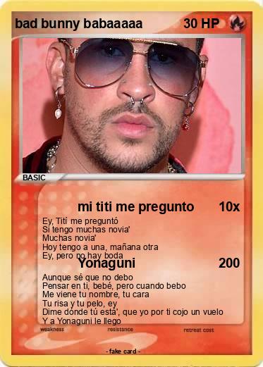 Pokemon bad bunny babaaaaa