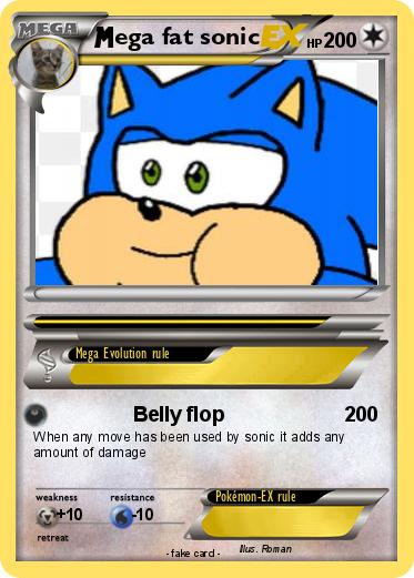 Pokemon ega fat sonic