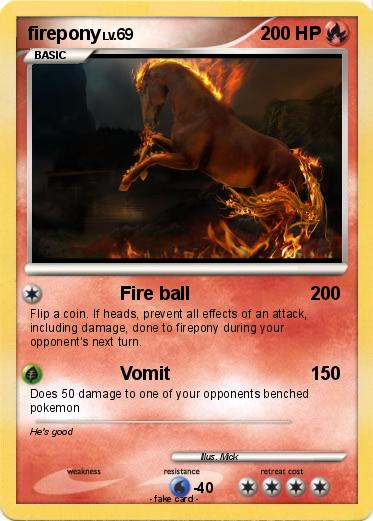 Pokemon firepony