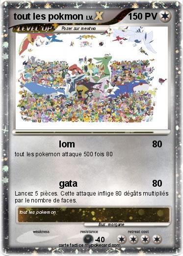 Pokemon tout les pokmon