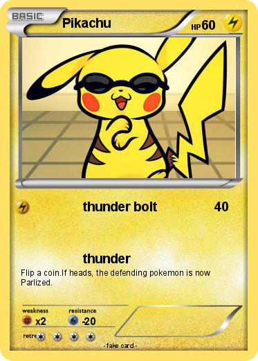 Pokemon Pikachu