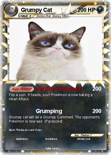 Pokemon Grumpy Cat