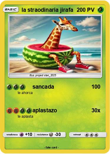 Pokemon la straodinaria jirafa