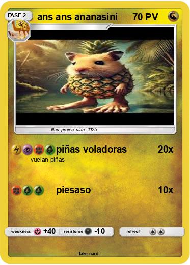 Pokemon ans ans ananasini