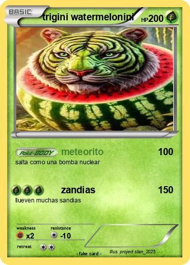 Pokemon trigini watermelonini
