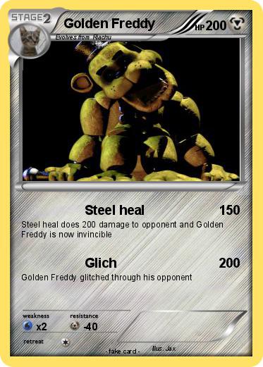 Pokemon Golden Freddy