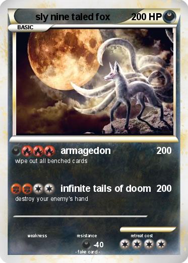 Pokemon sly nine taled fox