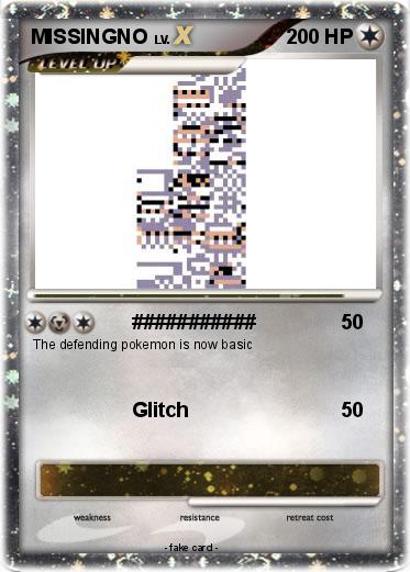 Pokemon MISSINGNO