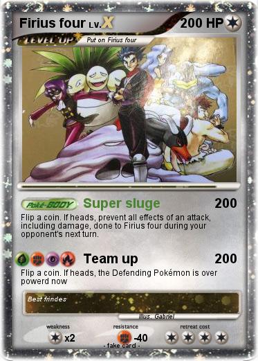 Pokemon Firius four