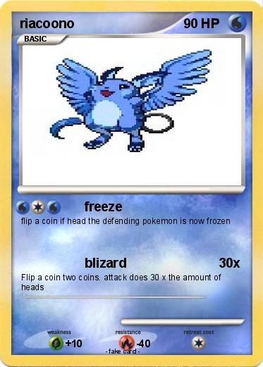 Pokemon riacoono