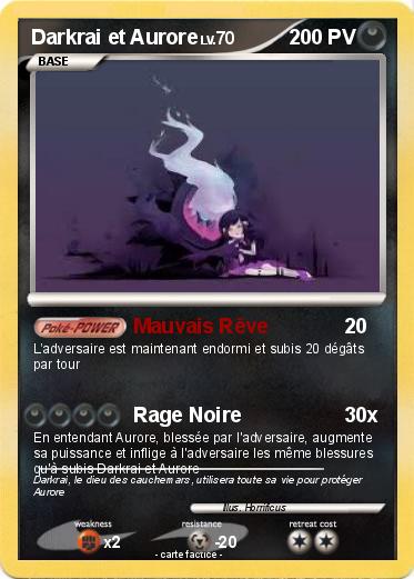 Pokemon Darkrai et Aurore