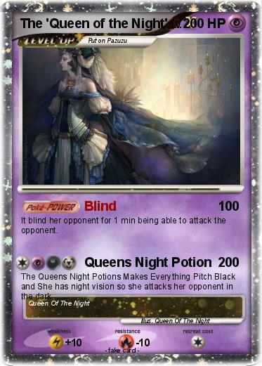 Pokemon The 'Queen of the Night'