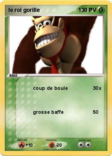 Pokemon le roi gorille 