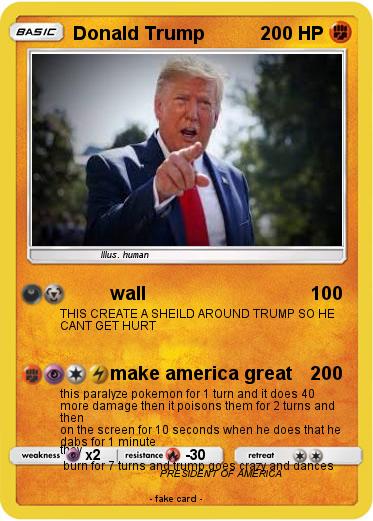 Pokemon Donald Trump