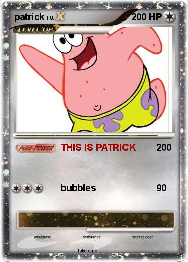 Pokemon patrick