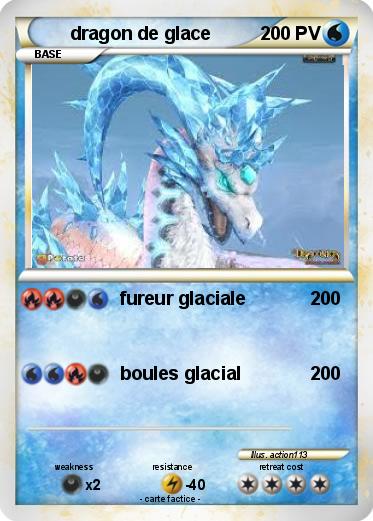 Pokemon dragon de glace