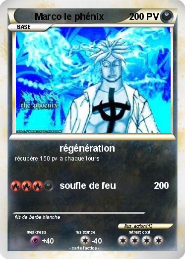 Pokemon Marco le phénix