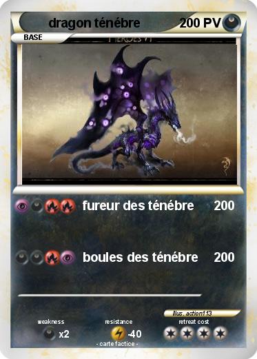 Pokemon dragon ténébre