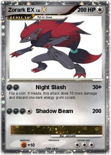 Pokemon Zorark EX