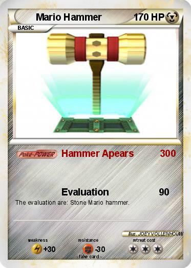 Pokemon Mario Hammer
