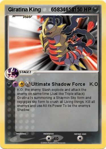 Pokemon Giratina King       65834658