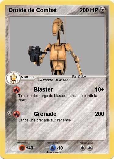 Pokemon Droide de Combat