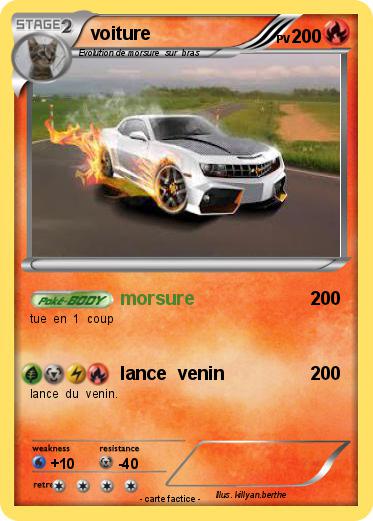 Pokemon voiture