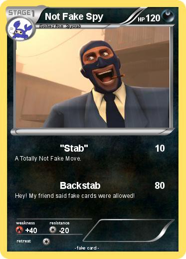 Pokemon Not Fake Spy