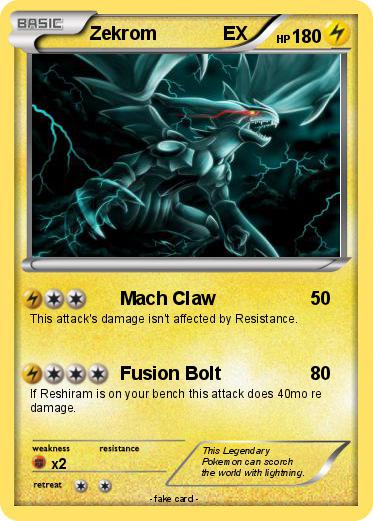 Pokemon Zekrom             EX