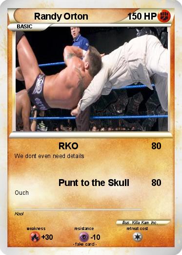 Pokemon Randy Orton