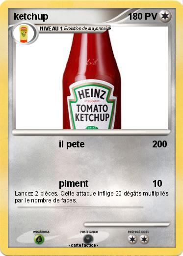Pokemon ketchup