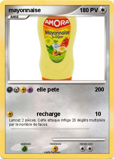 Pokemon mayonnaise