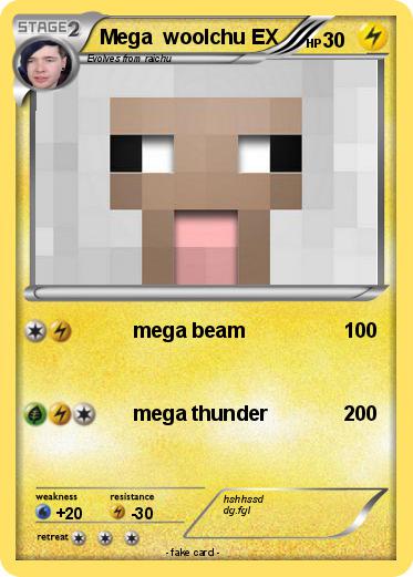 Pokemon Mega  woolchu EX